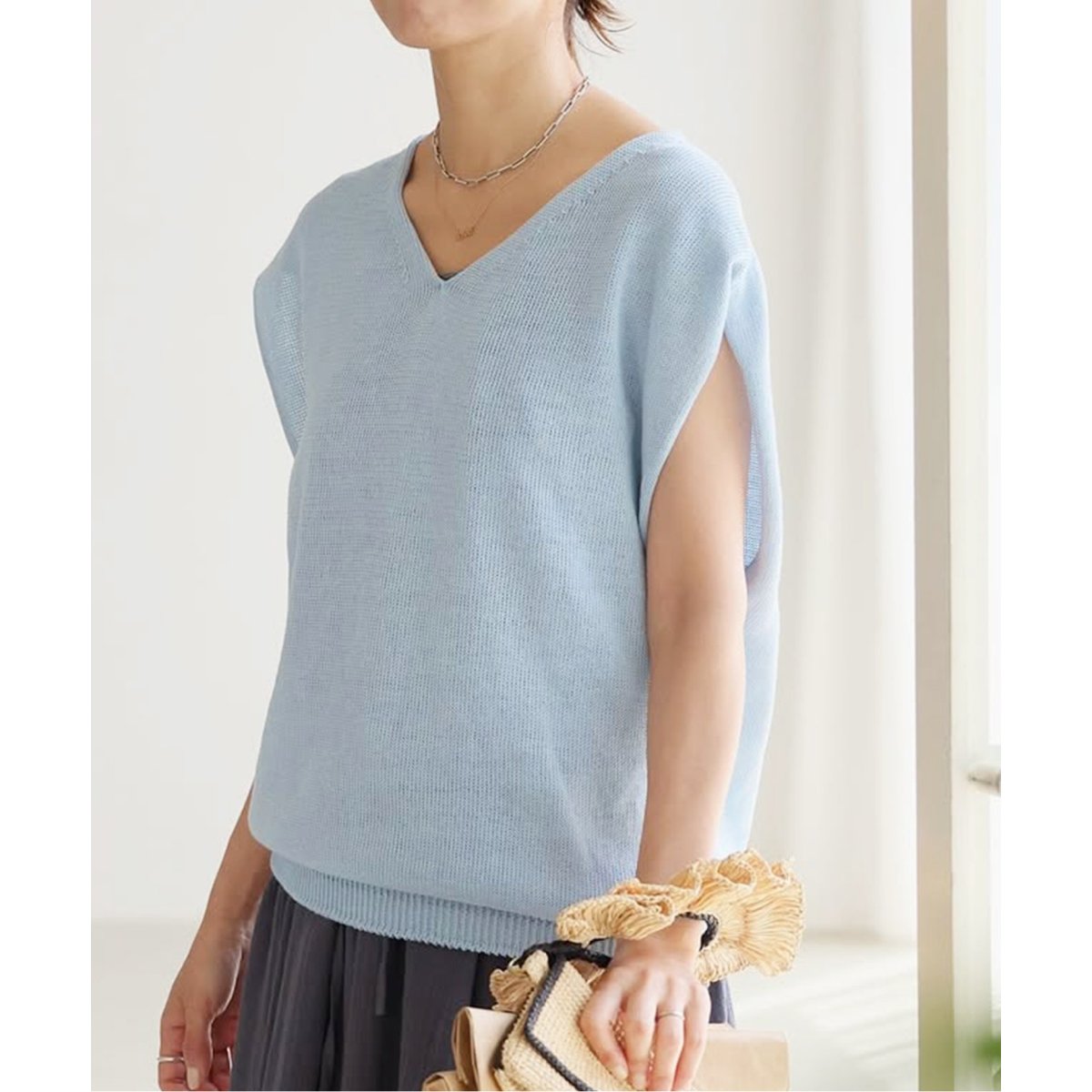 メッシュアメスリプルオーバー | イエナ(IENA) | マルイウェブチャネル