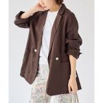 ウォッシャブル ソフトリネン リラックスジャケット | イエナ(IENA 
