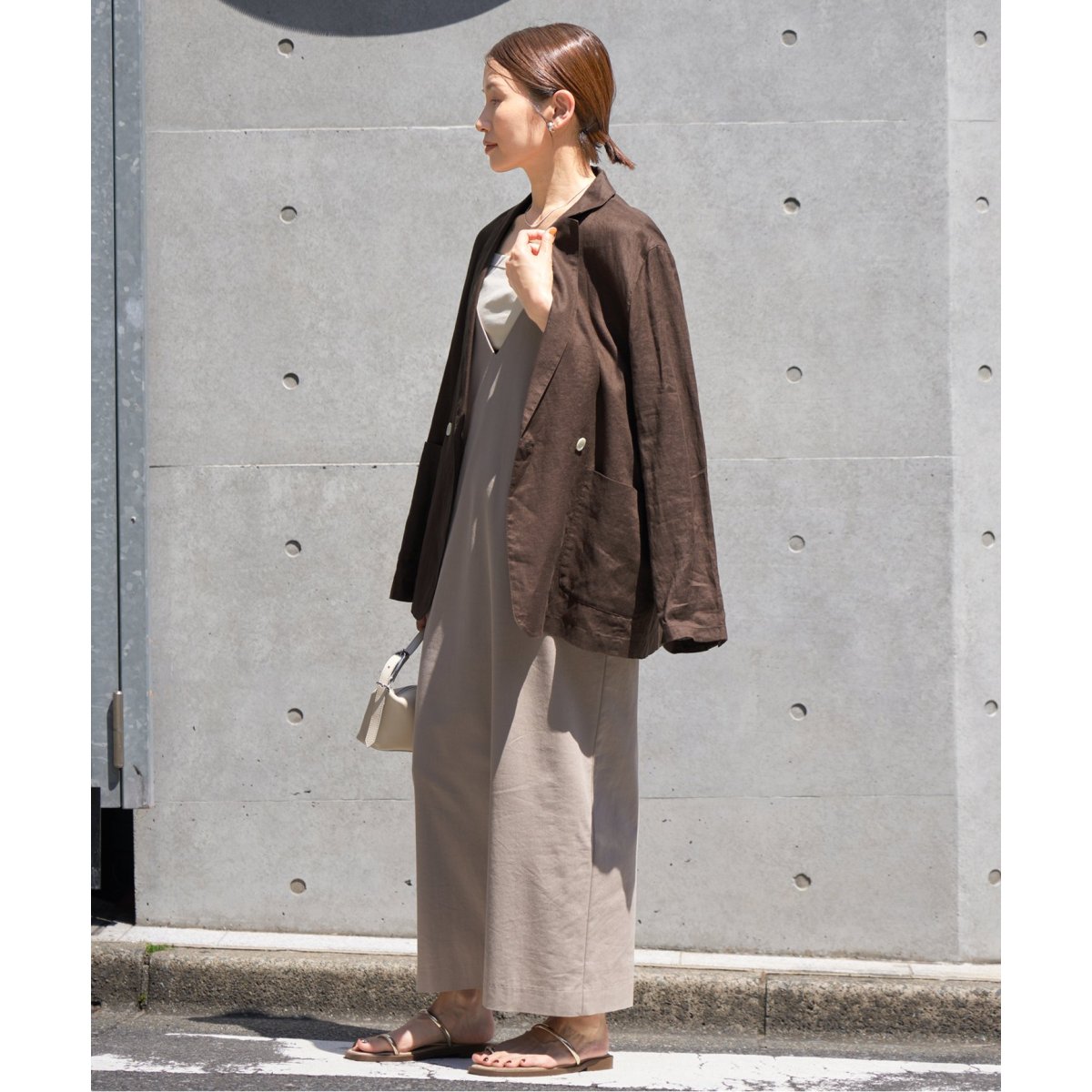 ウォッシャブル ソフトリネン リラックスジャケット | イエナ(IENA