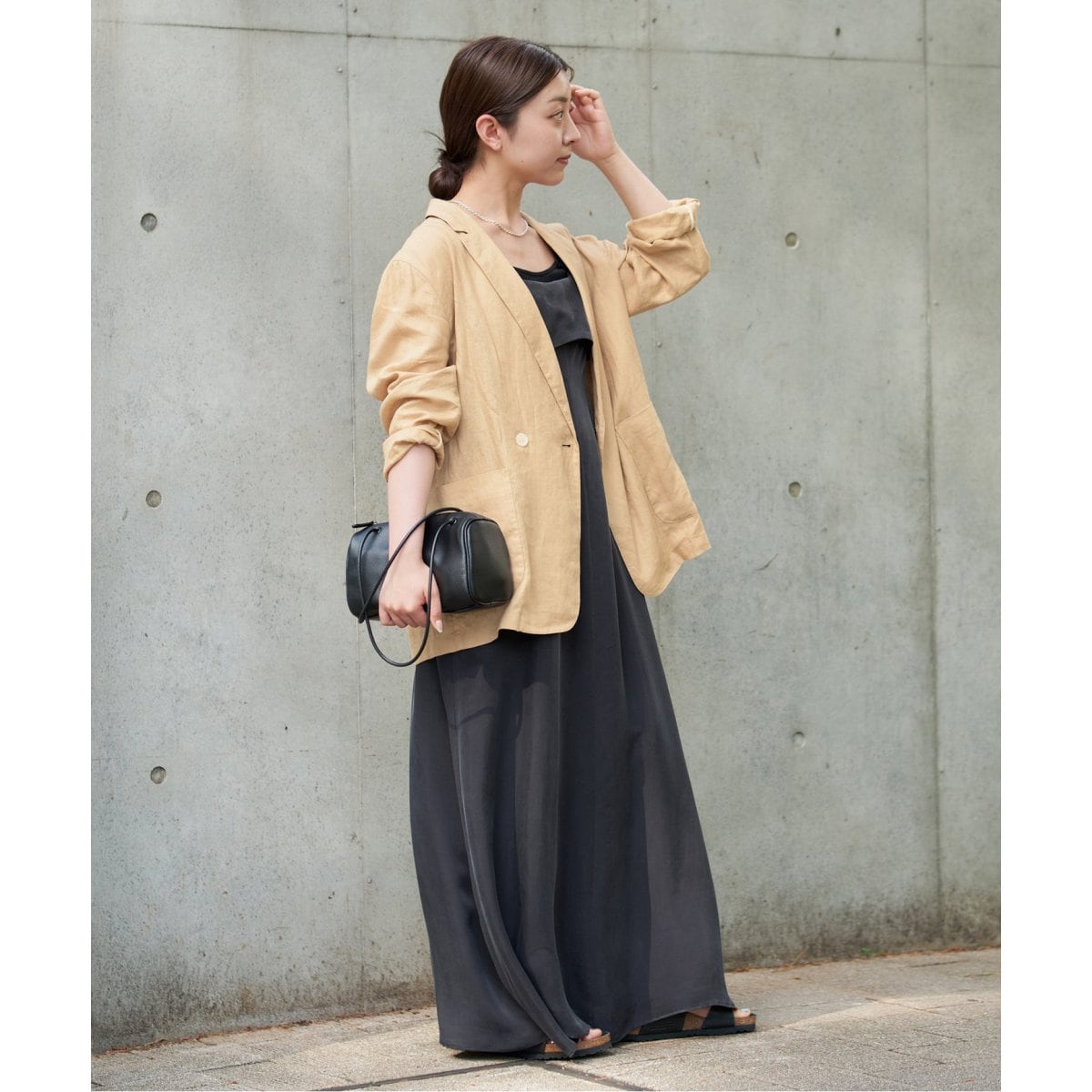 ウォッシャブル ソフトリネン リラックスジャケット | イエナ(IENA