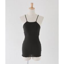 HAKUJI/ハクジ RANDOM RIB OPEN BACK CAMI キャミソール H23250