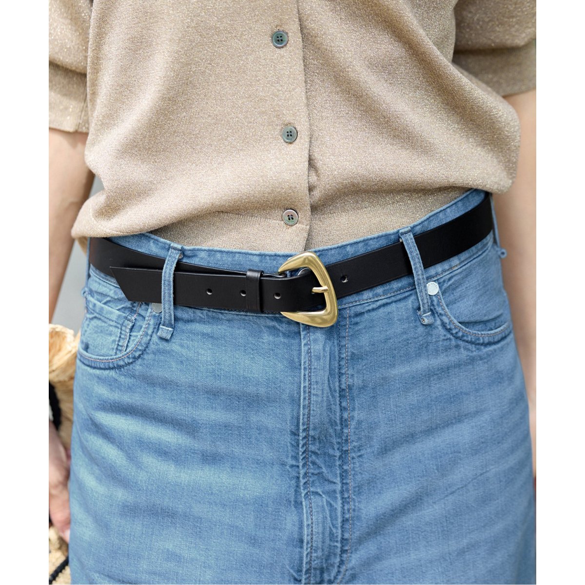 追加2》MAISON BOINET / メゾンボワネ 25mm belt ベルト