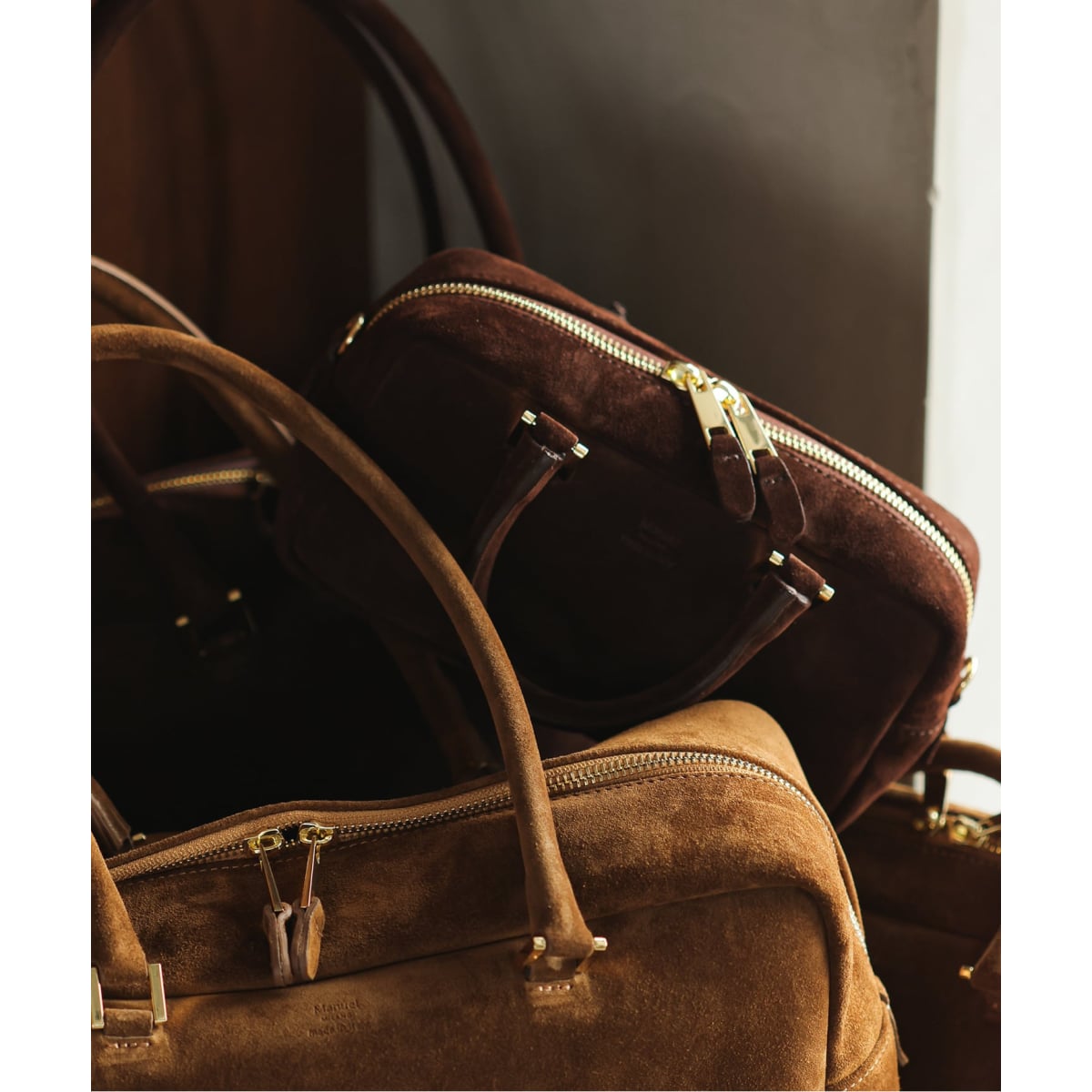 Manuel MILANO/マニュエルミラノ BOSTON MINI ミニボストンバッグ