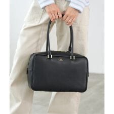《予約》Manuel MILANO/マニュエルミラノ LEATHER BOSTON ボストンバッグ