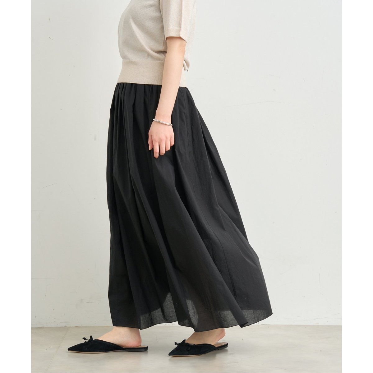 ⭐︎タグ付き未使用品⭐︎【IENA】コットンローンスカート38 追加》コットンローンスカート | イエナ(IENA) | マルイウェブ