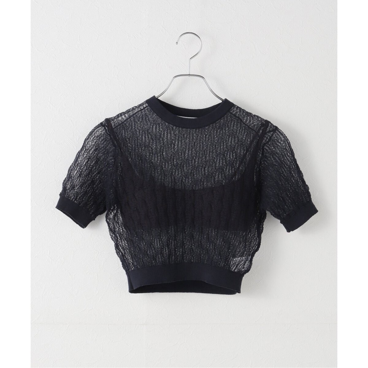 イエナ（IENA）/NICENICE MOMENT/ナイスナイスモーメント LACE KNIT TOP カットソー NN NICENICE MOMENT/ナイスナイスモーメント LACE KNIT TOP カットソー NN