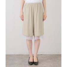 Maison IENAレイヤードハーフパンツ