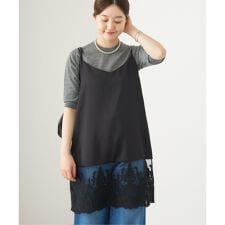《予約》Satinレース キャミソールワンピース