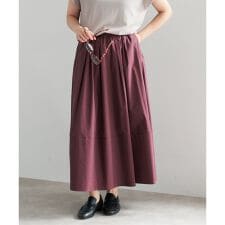 イエナ(IENA)のタフタトリミングスカート