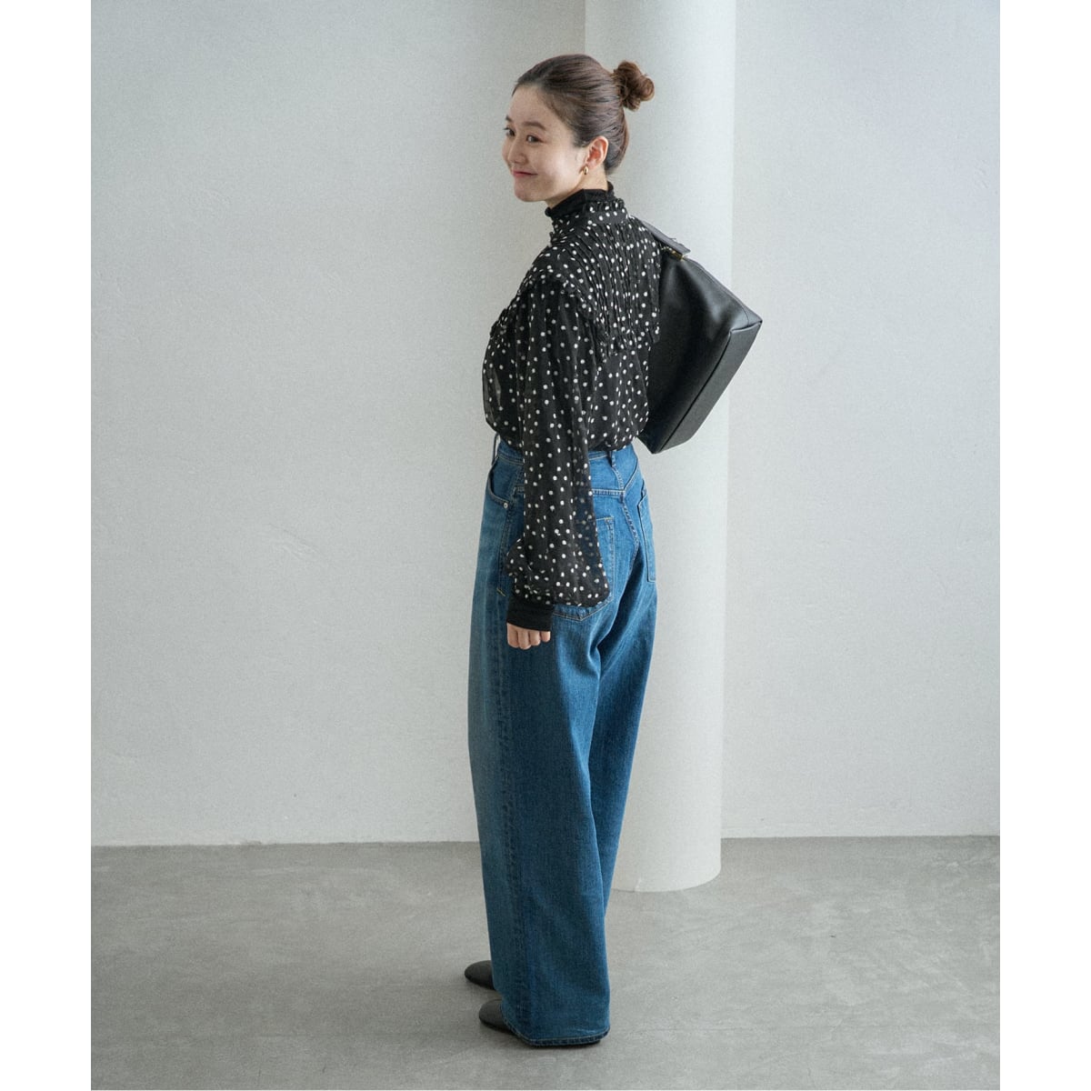 WEB限定/追加2》楊柳フリルピンタックブラウス | イエナ(IENA