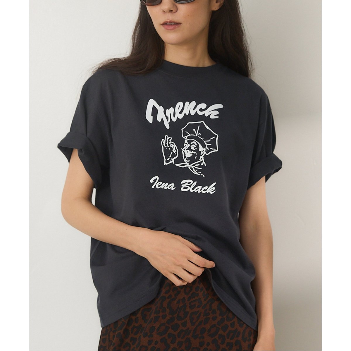 IENA Cassandre×IENA アートTシャツ IENA｜Cassandre*IENA アートTシャツ | Rakuten Fashion(楽天