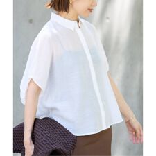 追加》リネン混 襟付きブラウス | イエナ(IENA) | マルイウェブチャネル