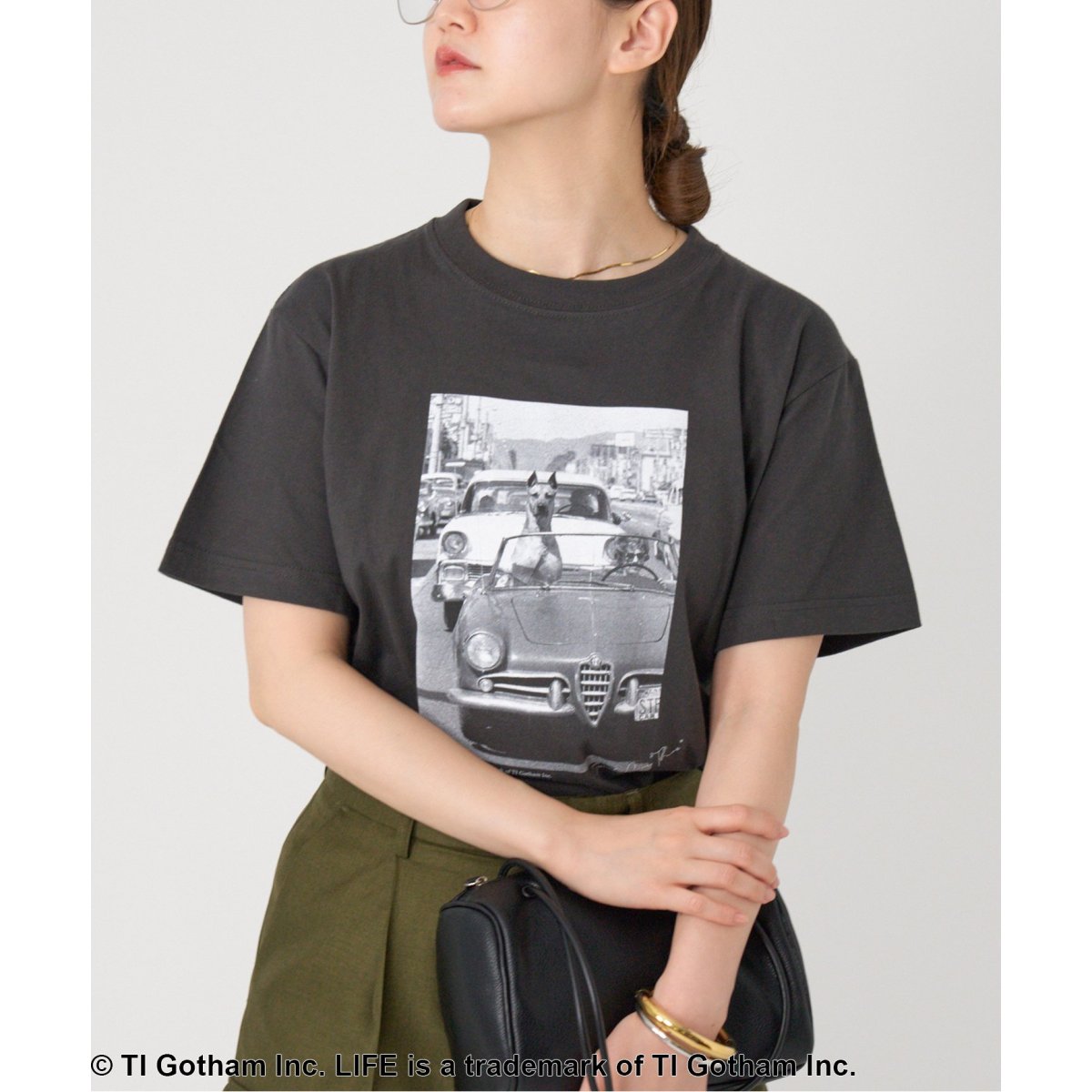 定価17,380円 イエナ R JUBILEE ティンカーベル加工Tシャツ R JUBILEE/DISNEY COLLECTION LW加工Tシャツ(Tinker Bell