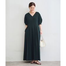 《WEB限定/追加2予約》B. サッカーVネックワンピース