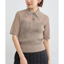 FILMY COTTON 襟付きプルオーバー