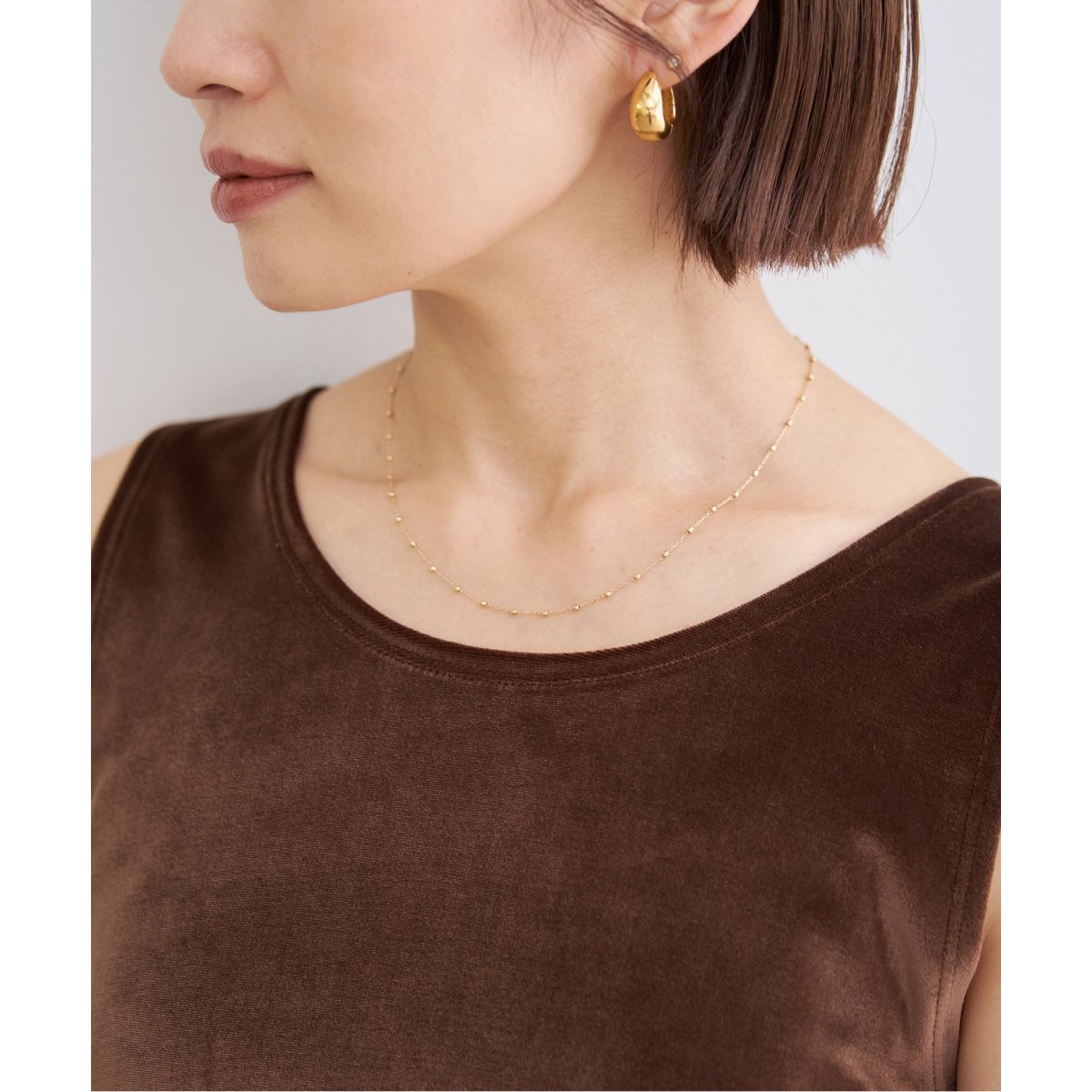 GIGI K18イエローゴールドピアス GIGI K18イエローゴールドピアス K18