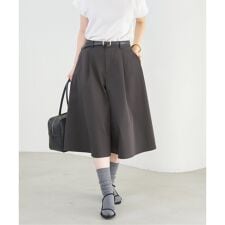 タックキュロットパンツ