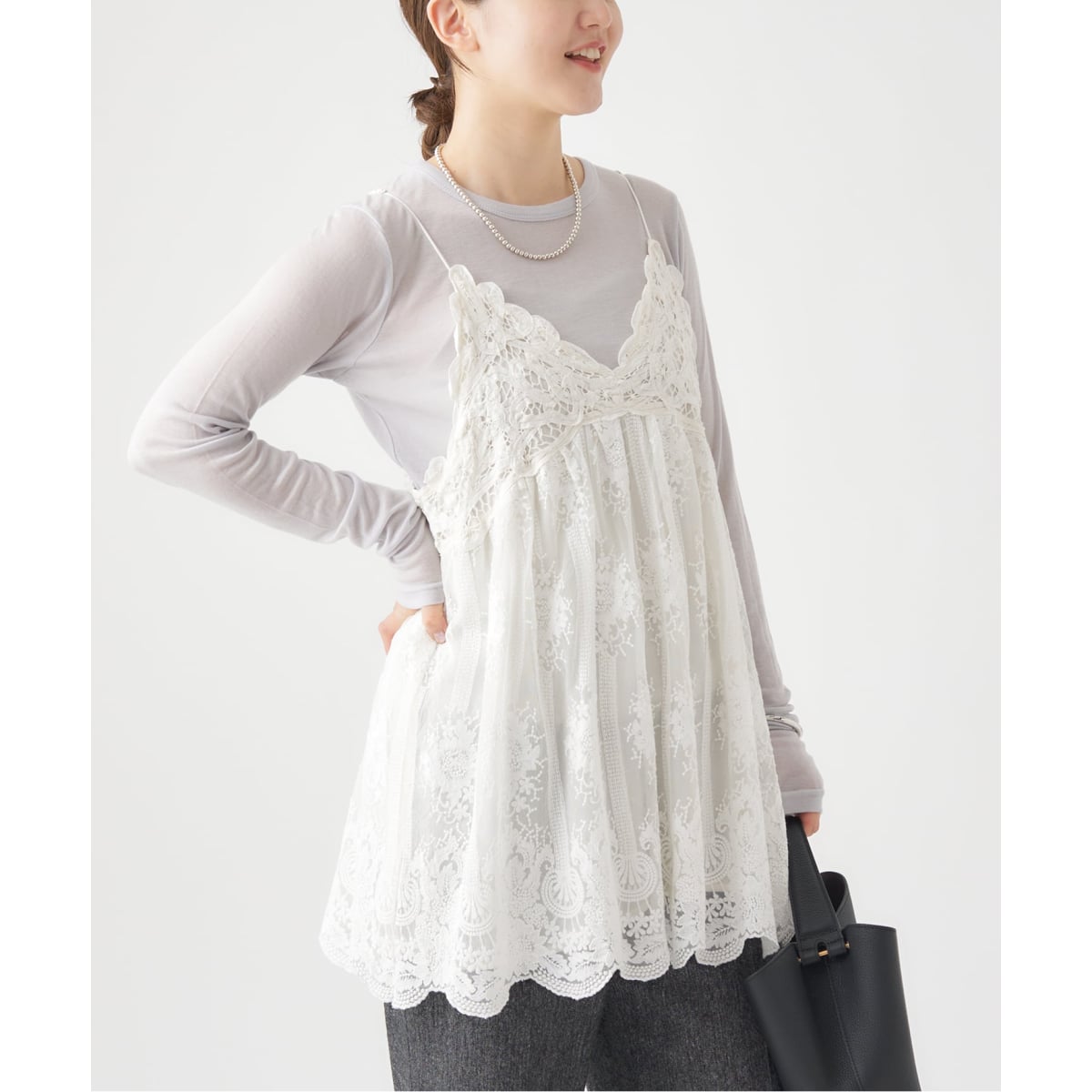 追加》アンティークチュールバテンキャミ | イエナ(IENA) | マルイ