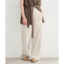 フレンチテリーストレートパンツ