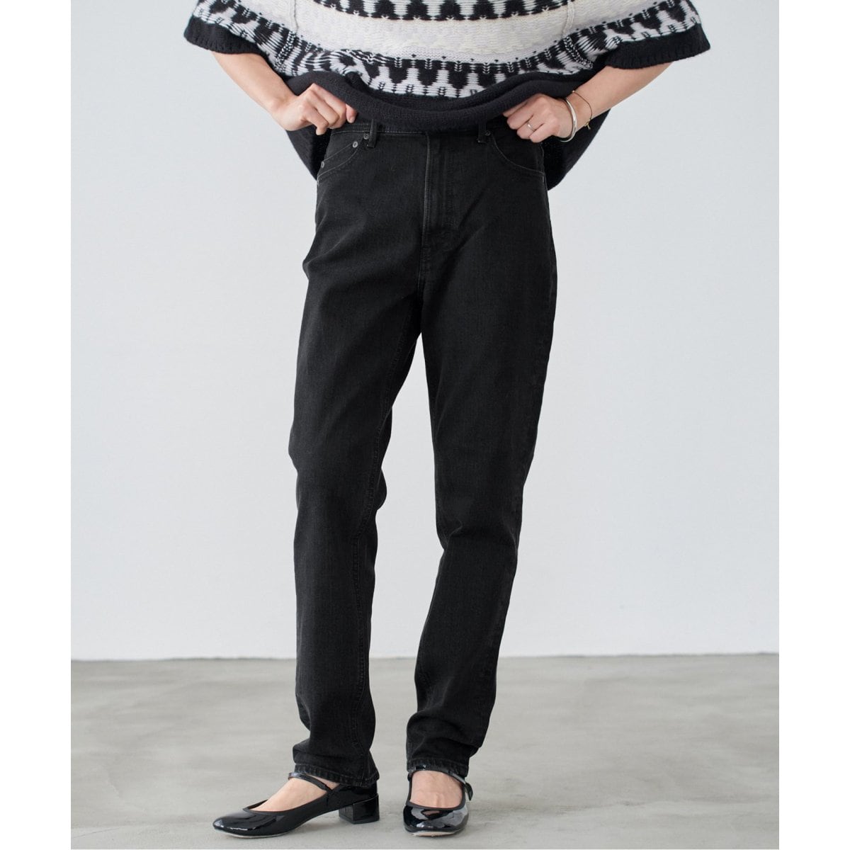 イエナ別注【アッパーハイツ】BAKER PANTS ベイカーパンツ24サイズ IENA（イエナ）の「【upper hights/アッパーハイツ】別注 BAKER
