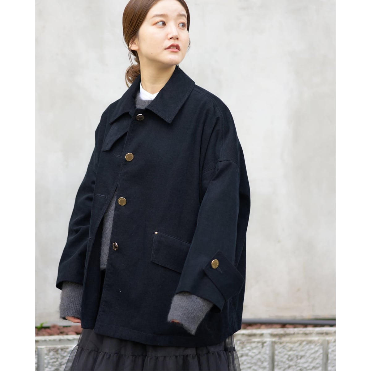 イエナ MACKINTOSH/マッキントッシュ 別注 HUMBIE JACKET コーデュロイ