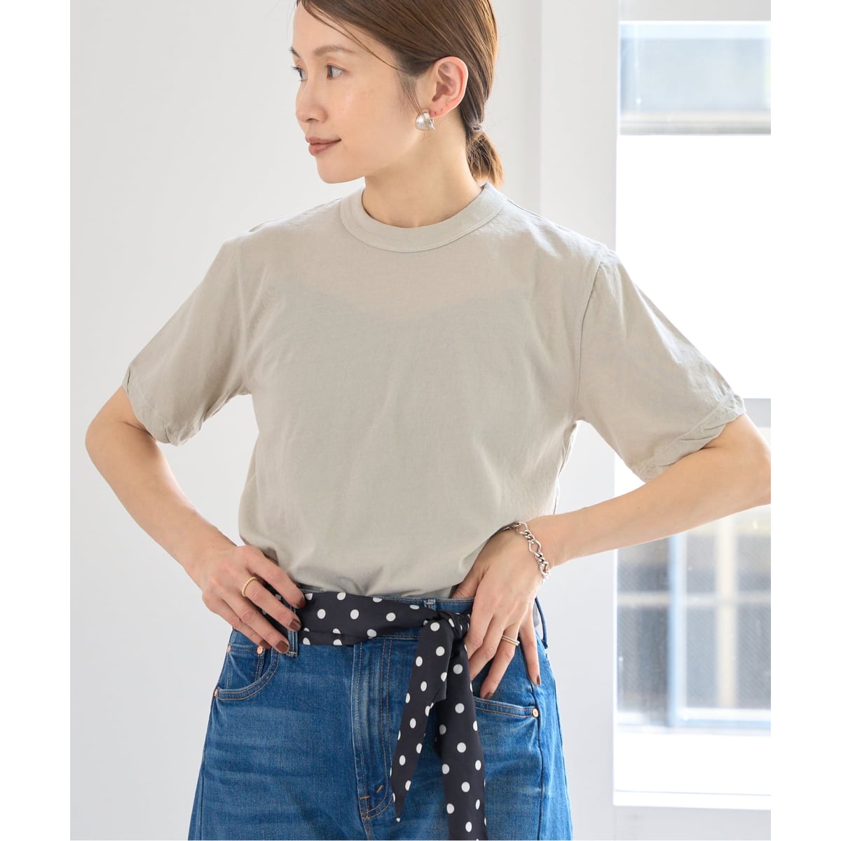 ■新品【IENA】A.P.C./アー・ペー・セー 別注 リンガーTシャツ A.P.C./アー・ペー・セー 別注 リンガーTシャツ（Tシャツ
