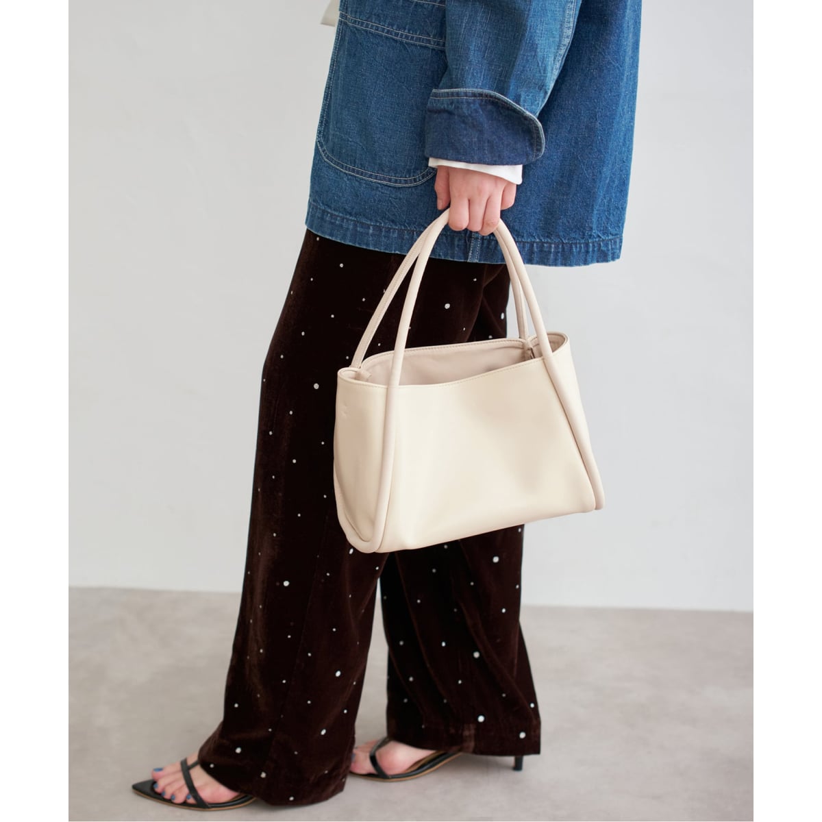 ＆MyuQ/アンドミュークMyuQ SOTEL ハンドバッグ | イエナ(IENA