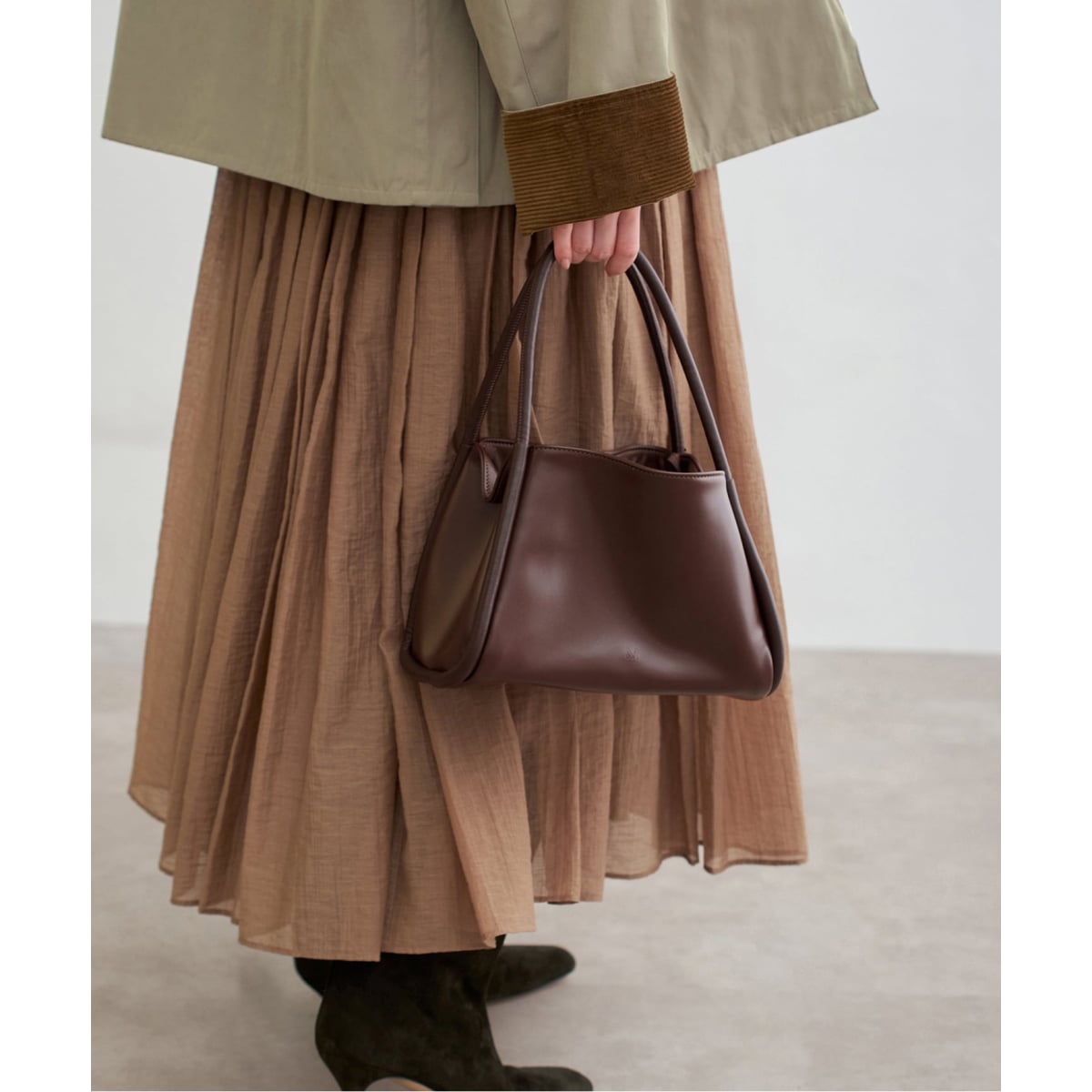 ＆MyuQ/アンドミュークMyuQ SOTEL ハンドバッグ | イエナ(IENA