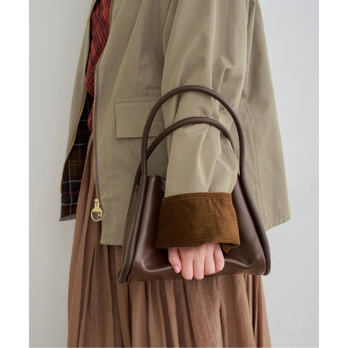 &MyuQ アンドミューク SOTELハンドバッグ　IENA ＆MyuQ/アンドミュークMyuQ SOTEL ハンドバッグ | イエナ(IENA