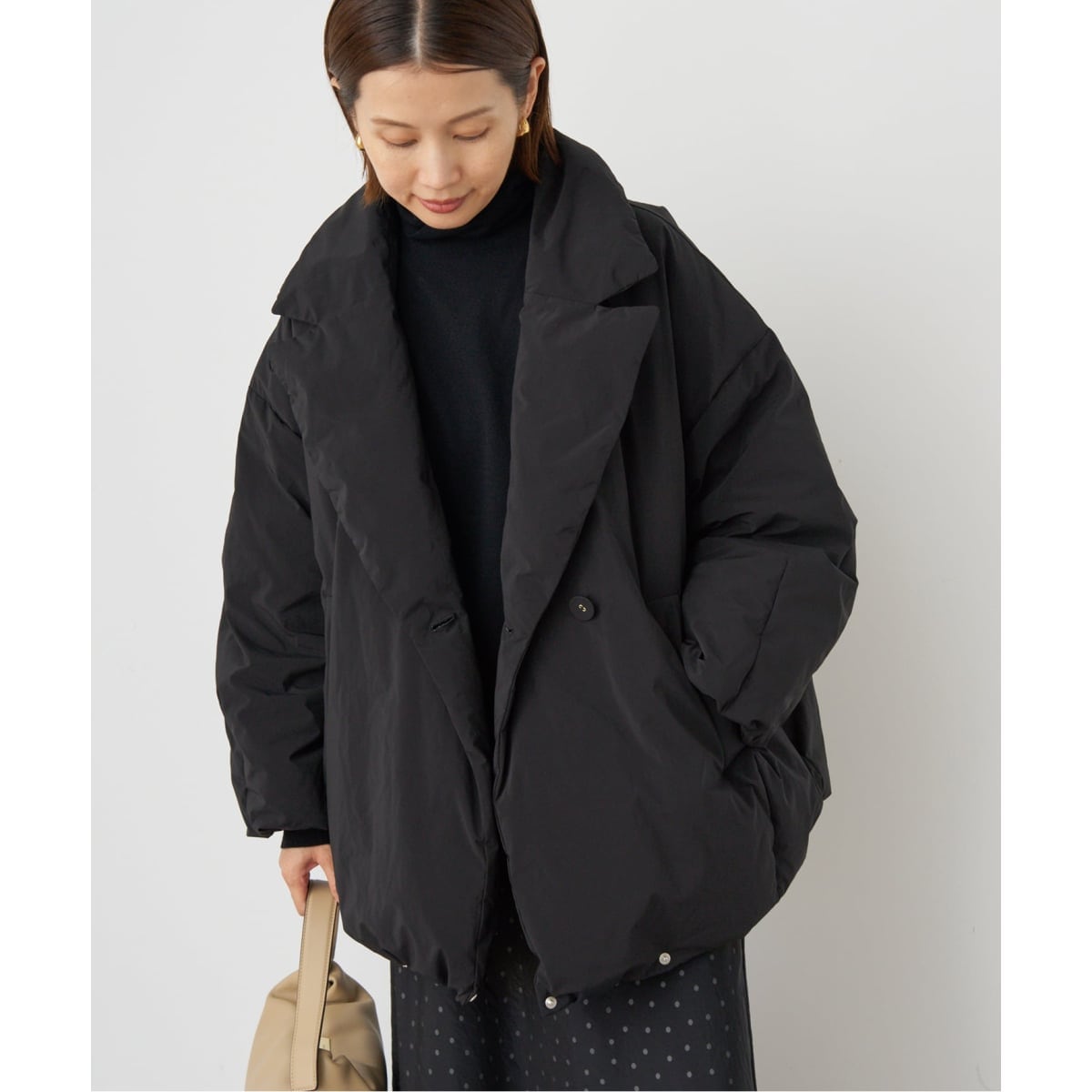 iena イエナ 撥水テイラーコクーンダウン 未使用 ARTIROSA 撥水テイラーコクーンダウン | イエナ(IENA) | マルイウェブ