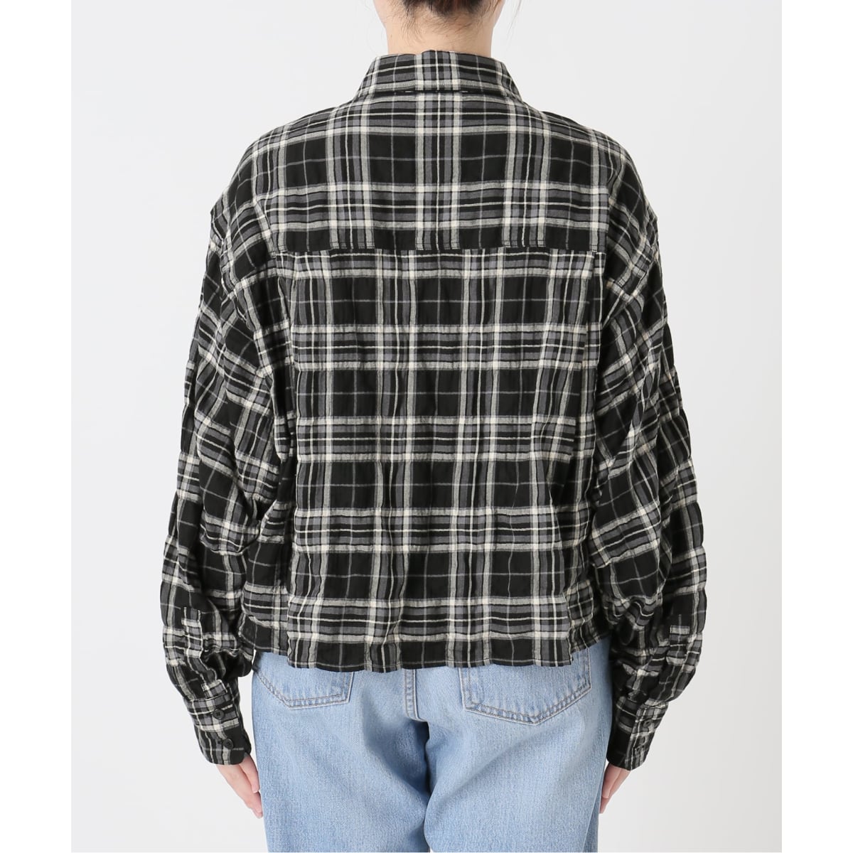 シャーリングチェックショートシャツ | イエナ(IENA) | マルイウェブ