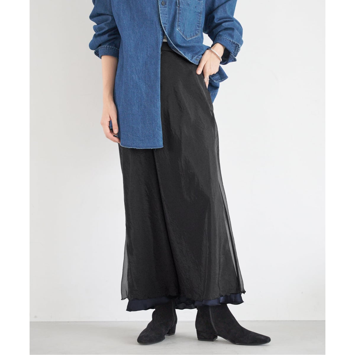 オーガンジーレイヤードスカート | イエナ(IENA) | マルイウェブチャネル