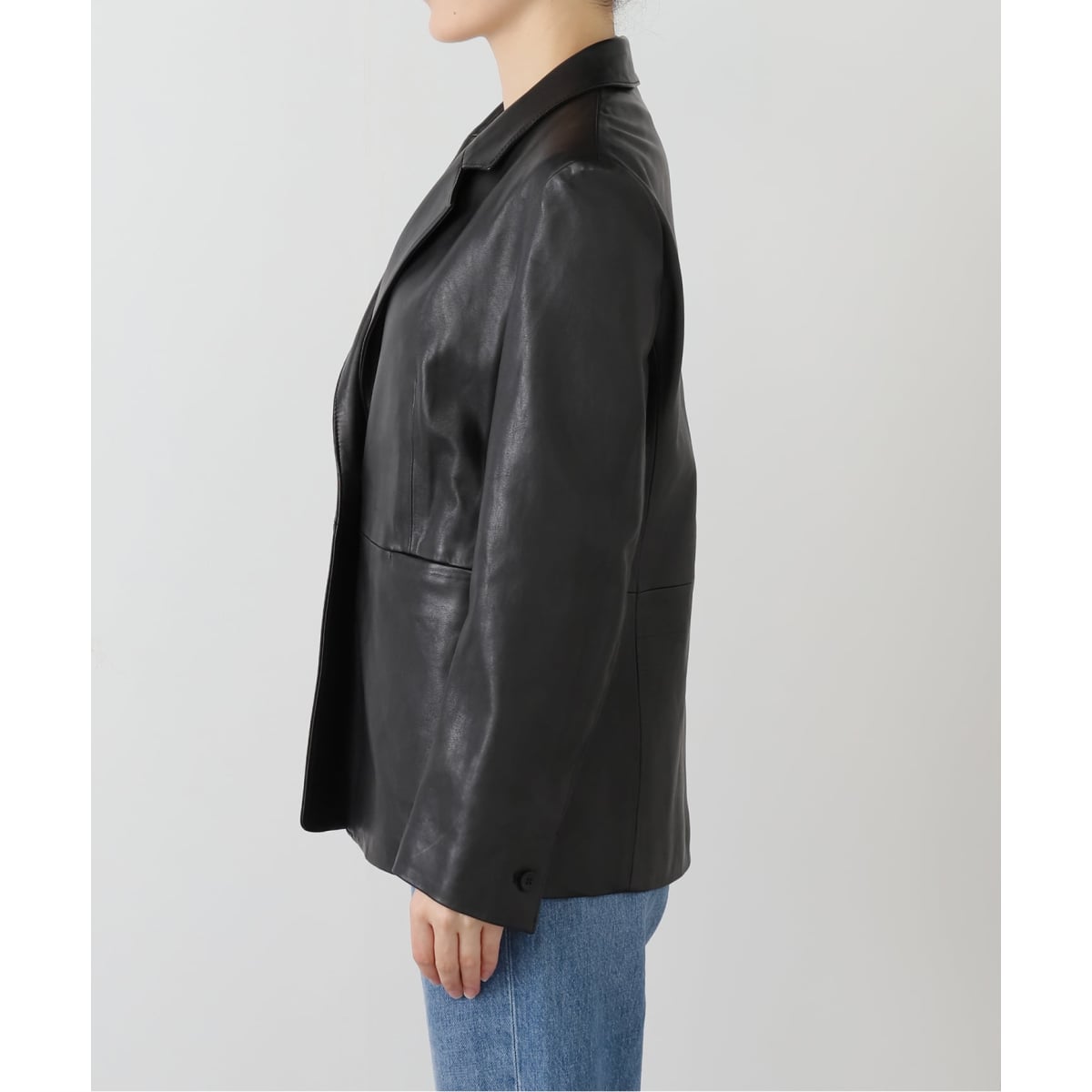 アさま専用⭐︎JEANASIS ラムレザー ジャケット 美品 25SS WAXラムレザージャケット Leather ja