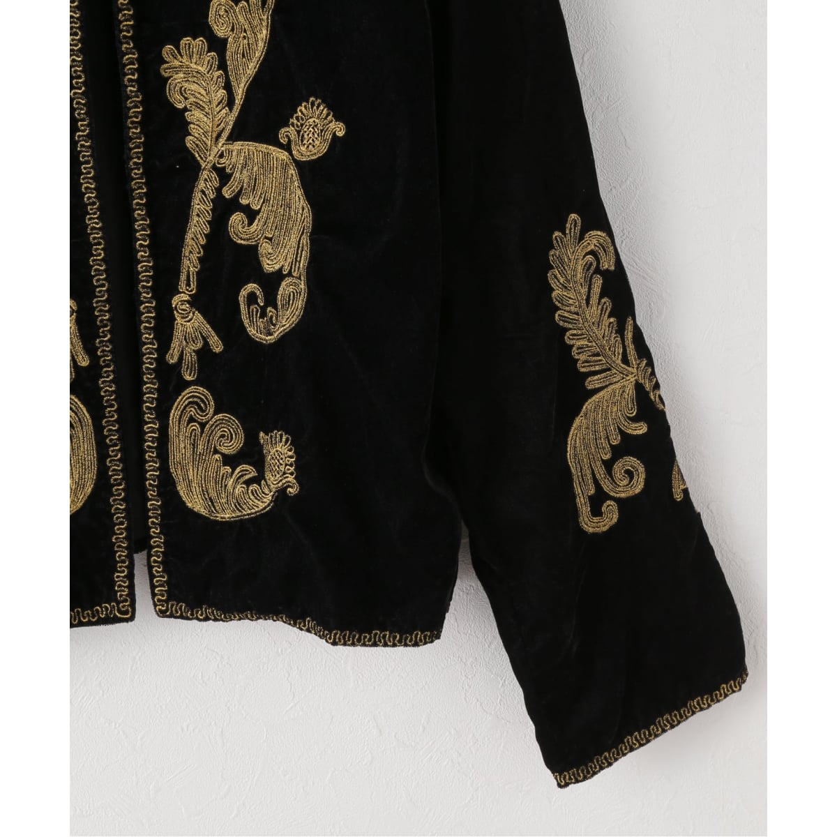 COUTURE D'ADAM/クチュールドアダム Velvet Embroidery JK 25AW