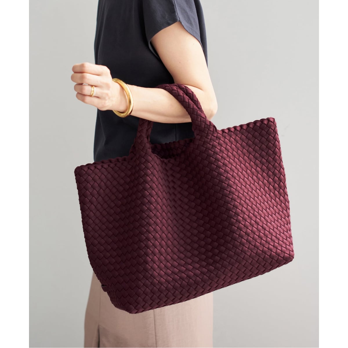 Deuxième Classe NAGHEDI MESH MIDIUM TOTE Deuxieme Classe トートバッグ 「NAGHEDI/ナゲディ」MESH LARGE