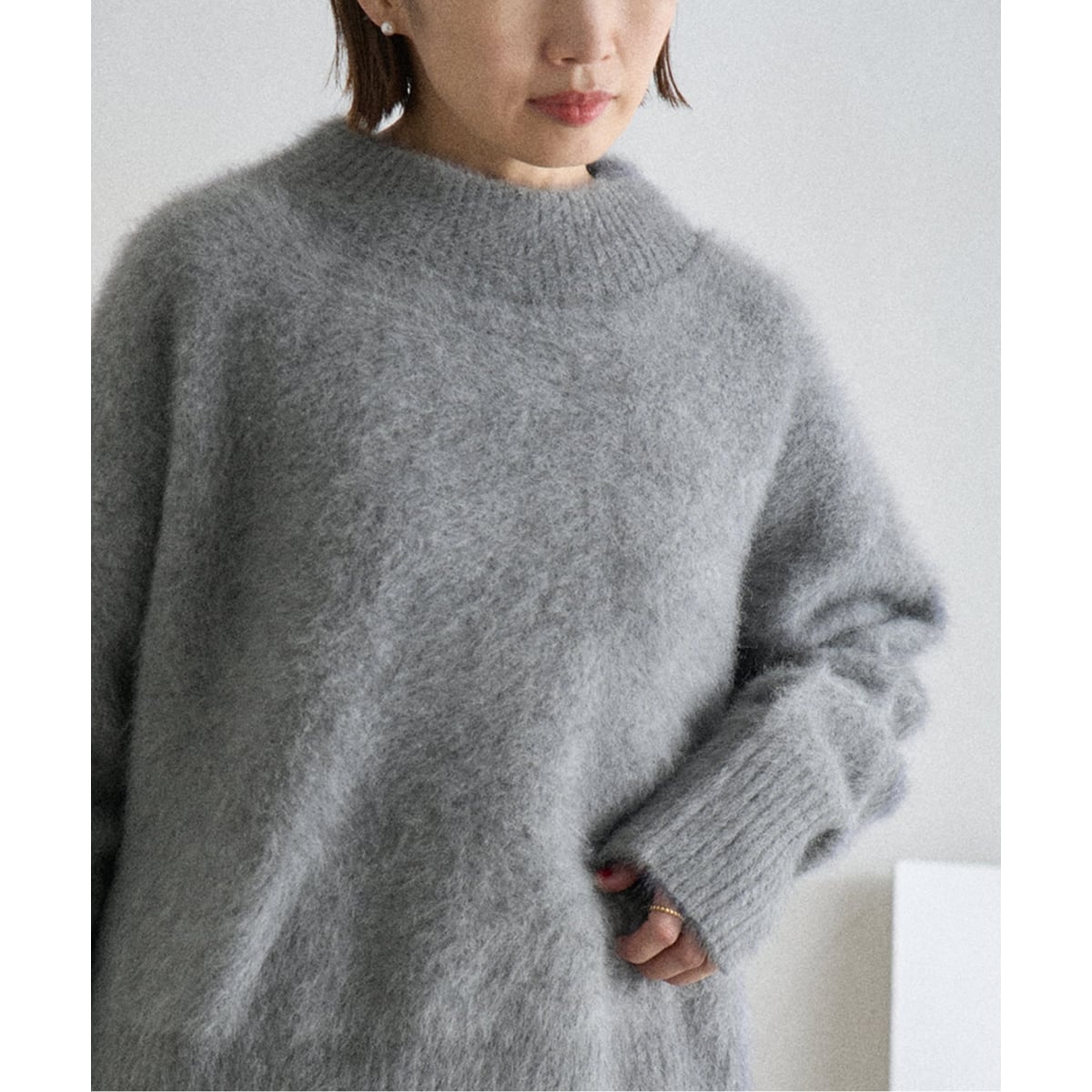 キッドモヘヤMIXローゲージ畔プルオーバー | イエナ(IENA) | マルイ