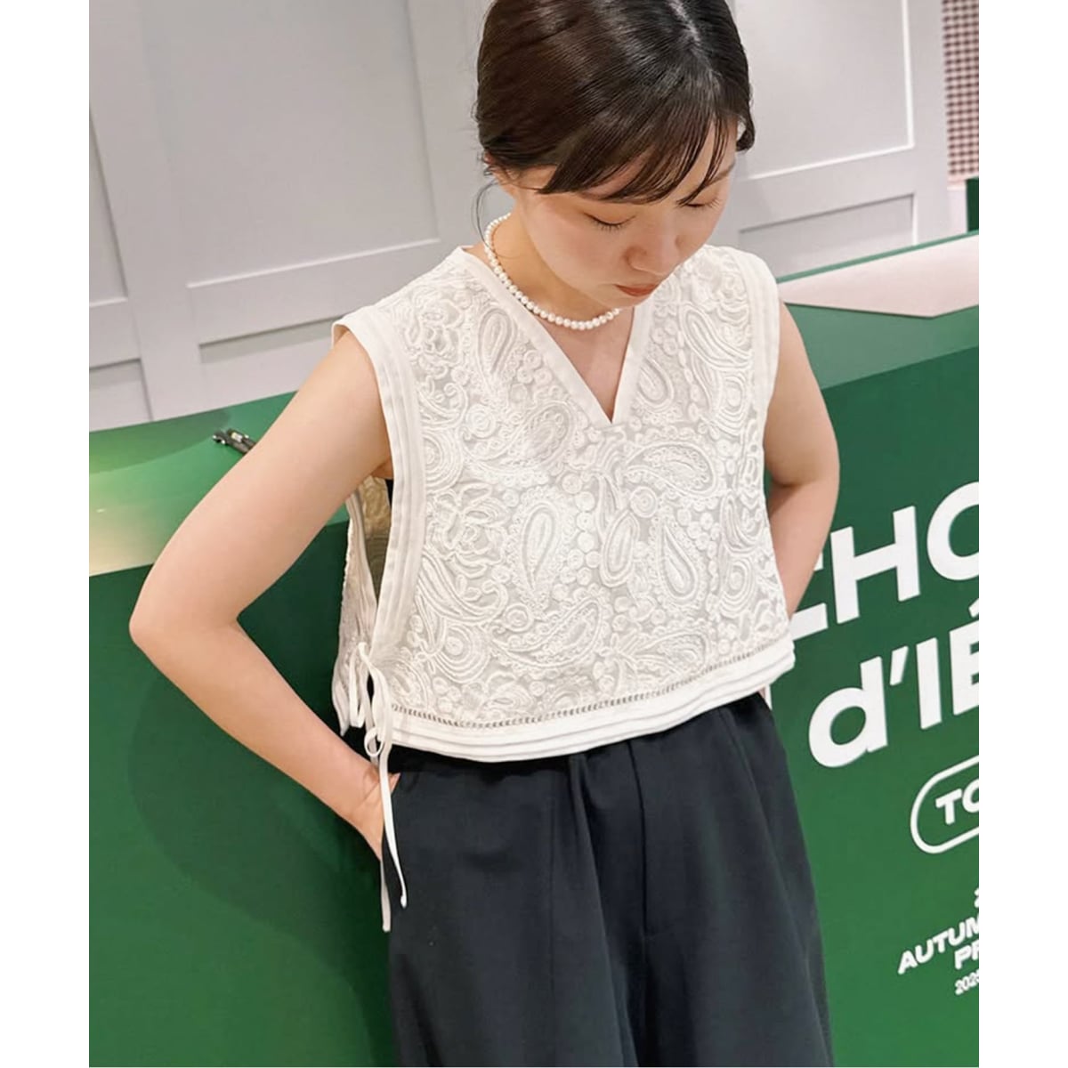 コード刺繍ジレ | イエナ(IENA) | マルイウェブチャネル