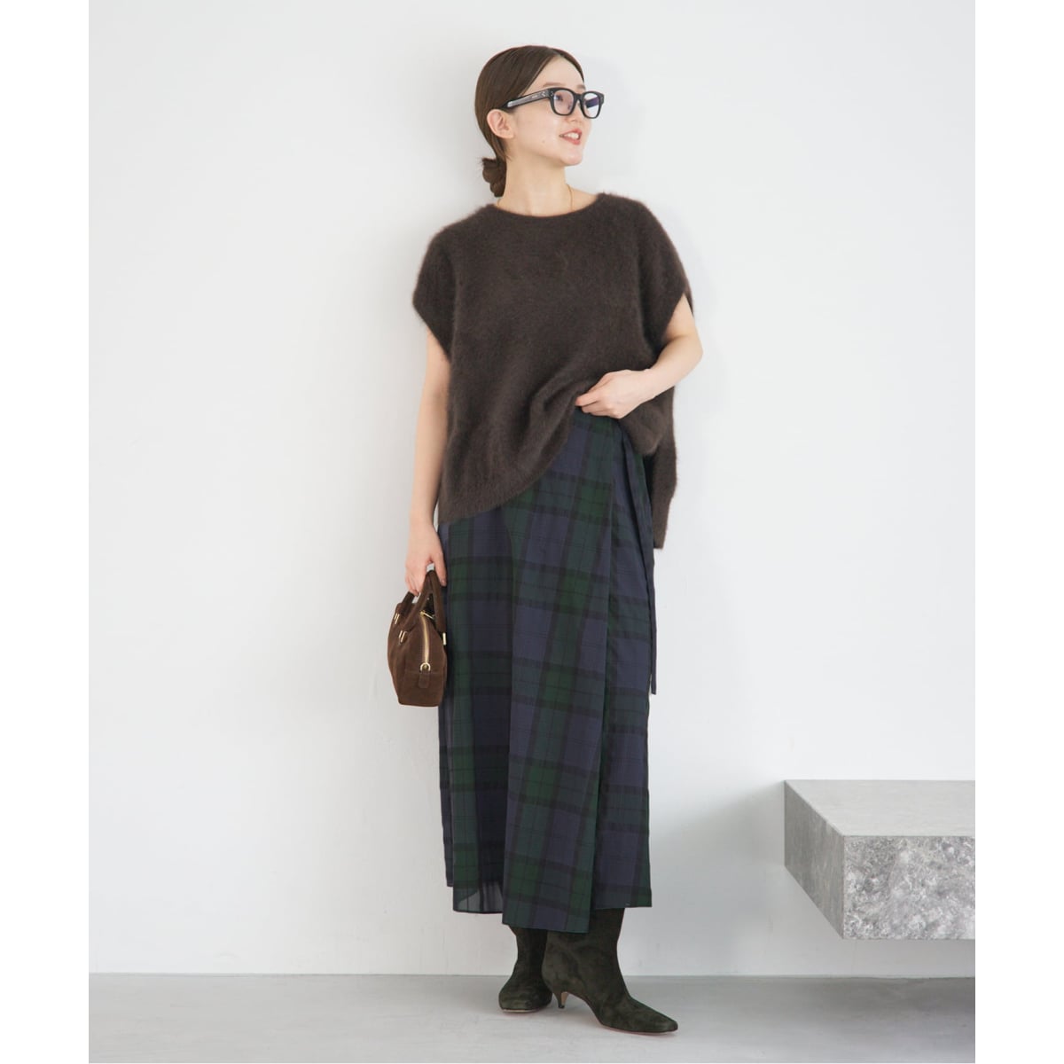 シアーブラックウォッチスカート | イエナ(IENA) | マルイウェブ