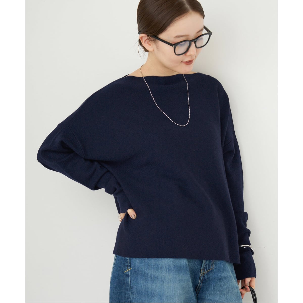 iéna ペプラム　プルオーバー ペプラムニットプルオーバー（ニット／セーター）｜IENA（イエナ