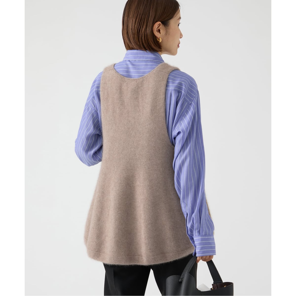 本日特別価格！今期1回着用enrica フレアニットトップス