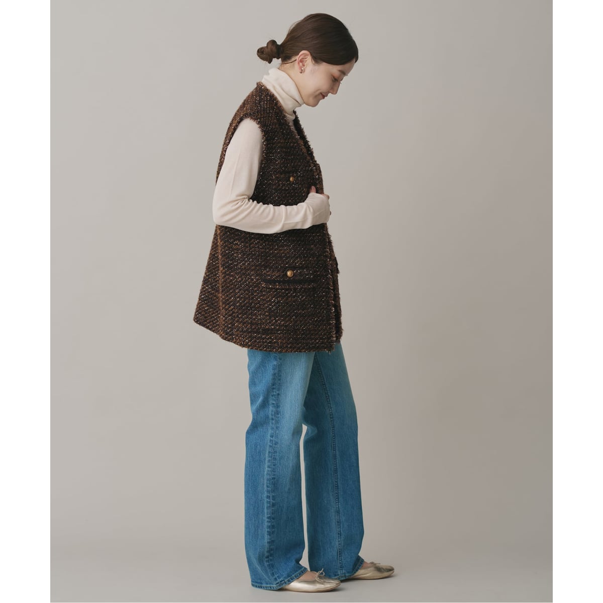 GIOLICA ツイードベスト | イエナ(IENA) | マルイウェブチャネル