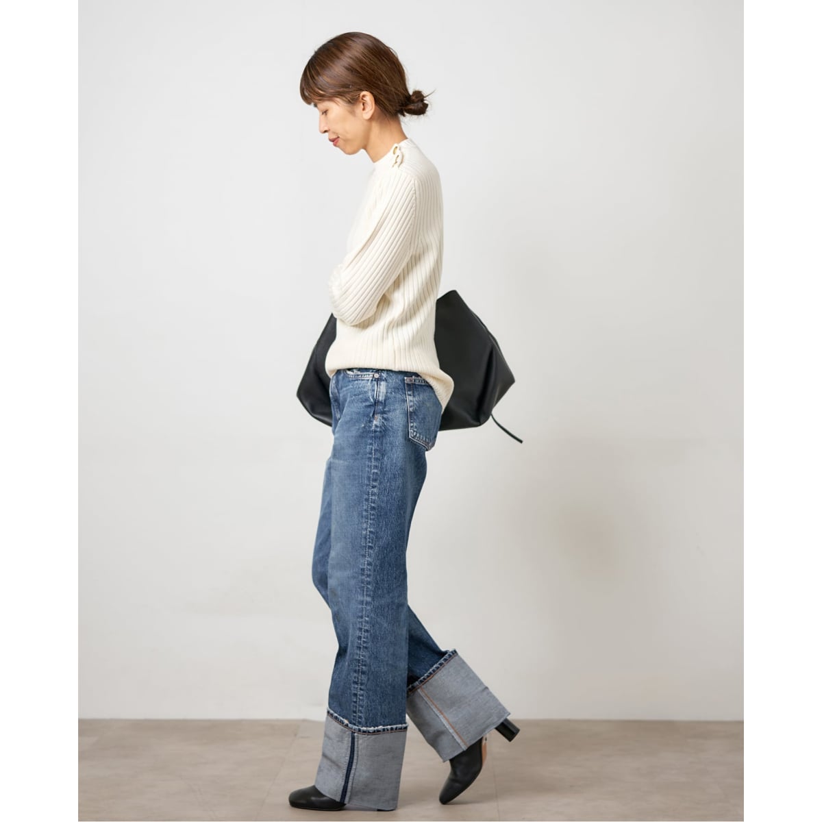 upper hights/アッパーハイツ THE COUSIN MIDRISE デニムパンツ