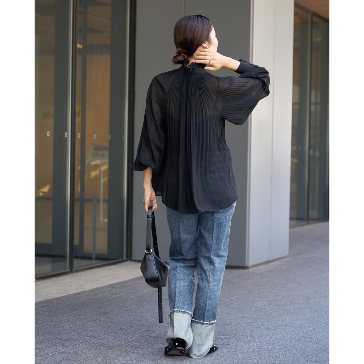 upper hights/アッパーハイツ THE COUSIN MIDRISE デニムパンツ