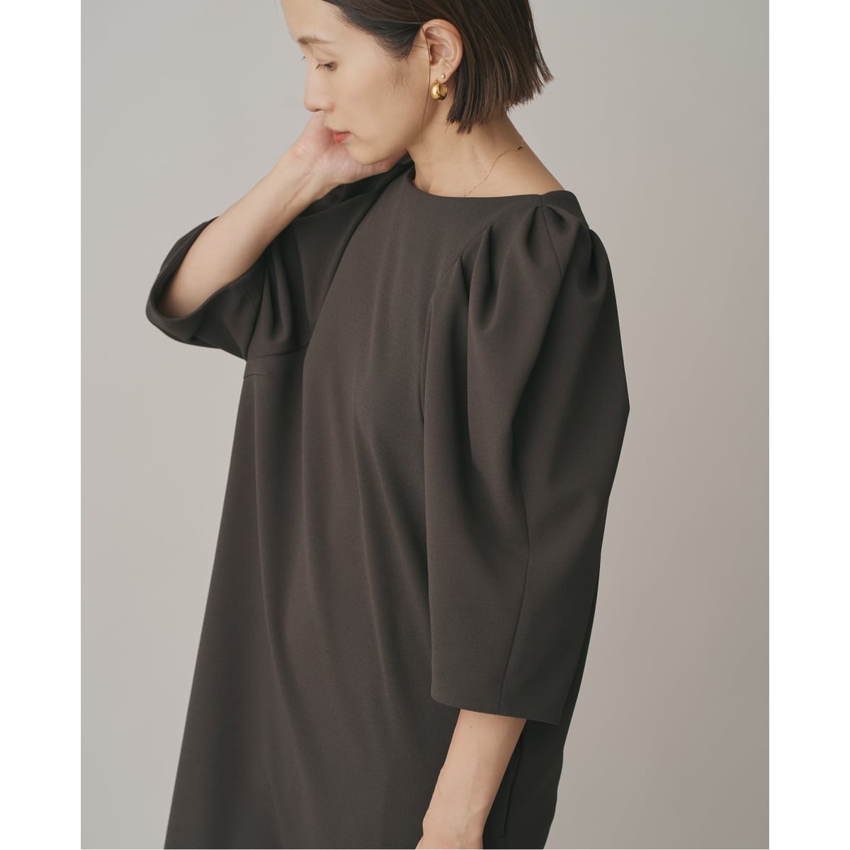 ショルダータックジョーゼットワンピース | イエナ(IENA) | マルイ