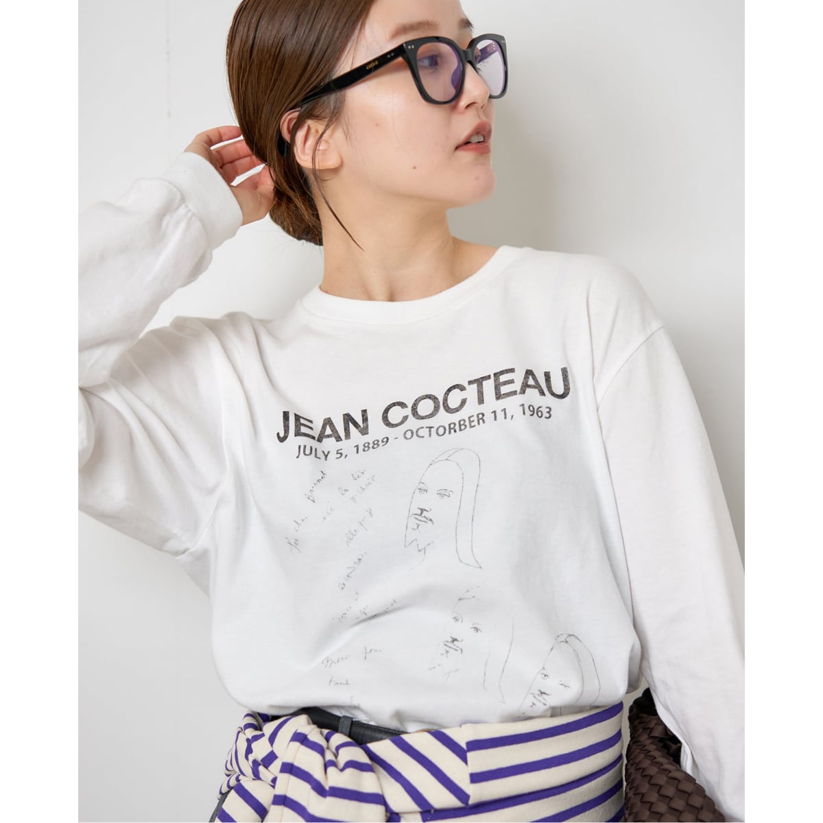 ATON/エイトン 別注 SUVIN FRAISE ショートスリーブ Tシャツ