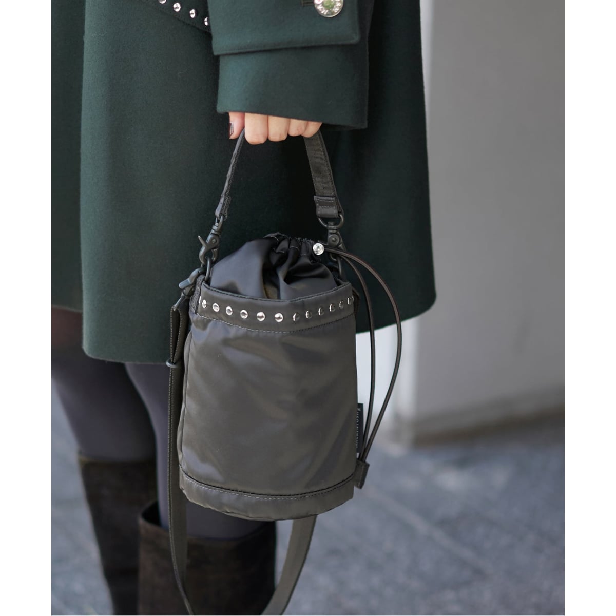 MACKINTOSH/マッキントッシュ ANNAN BUCKET STUDS BAG バッグ A25