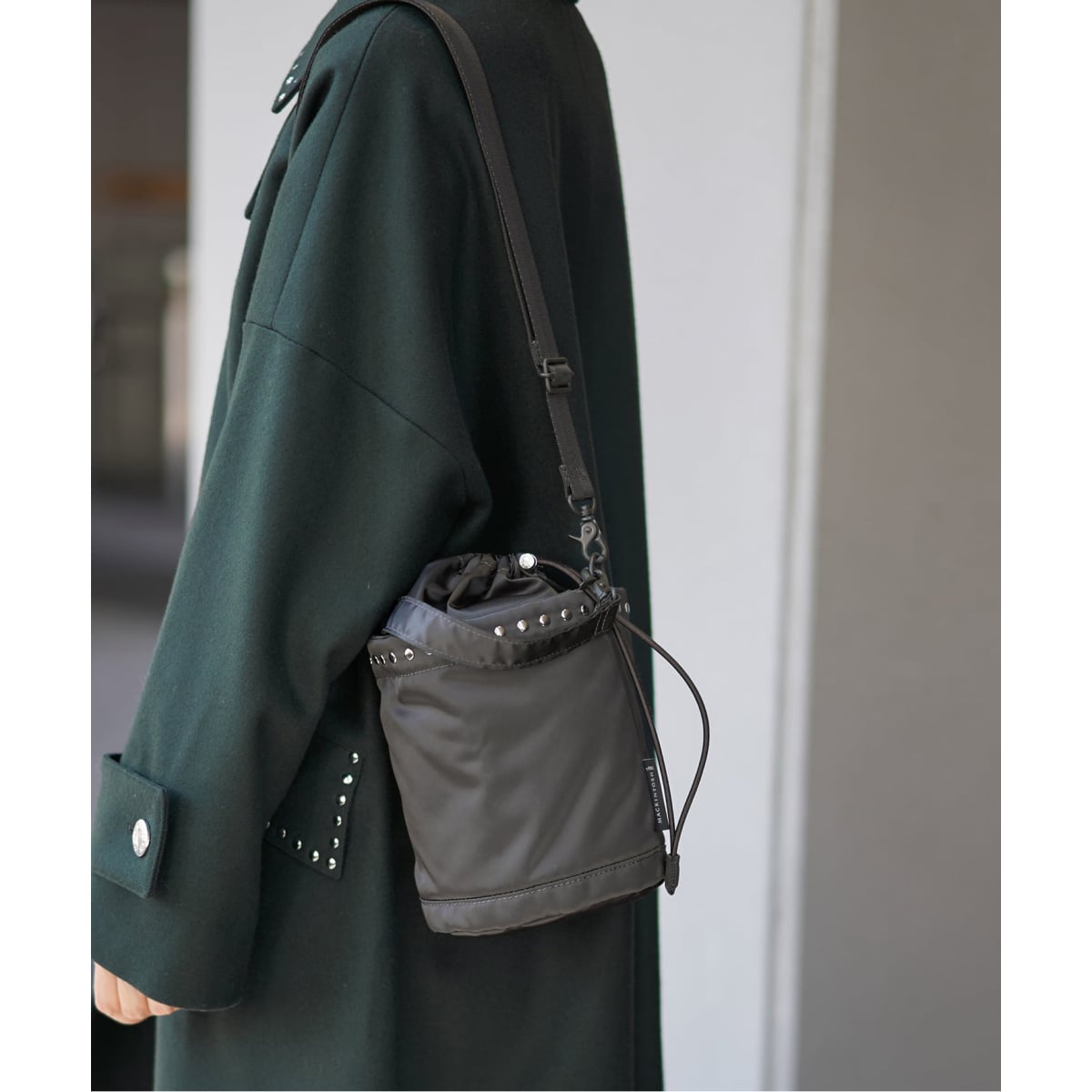 MACKINTOSH/マッキントッシュ ANNAN BUCKET STUDS BAG バッグ A25