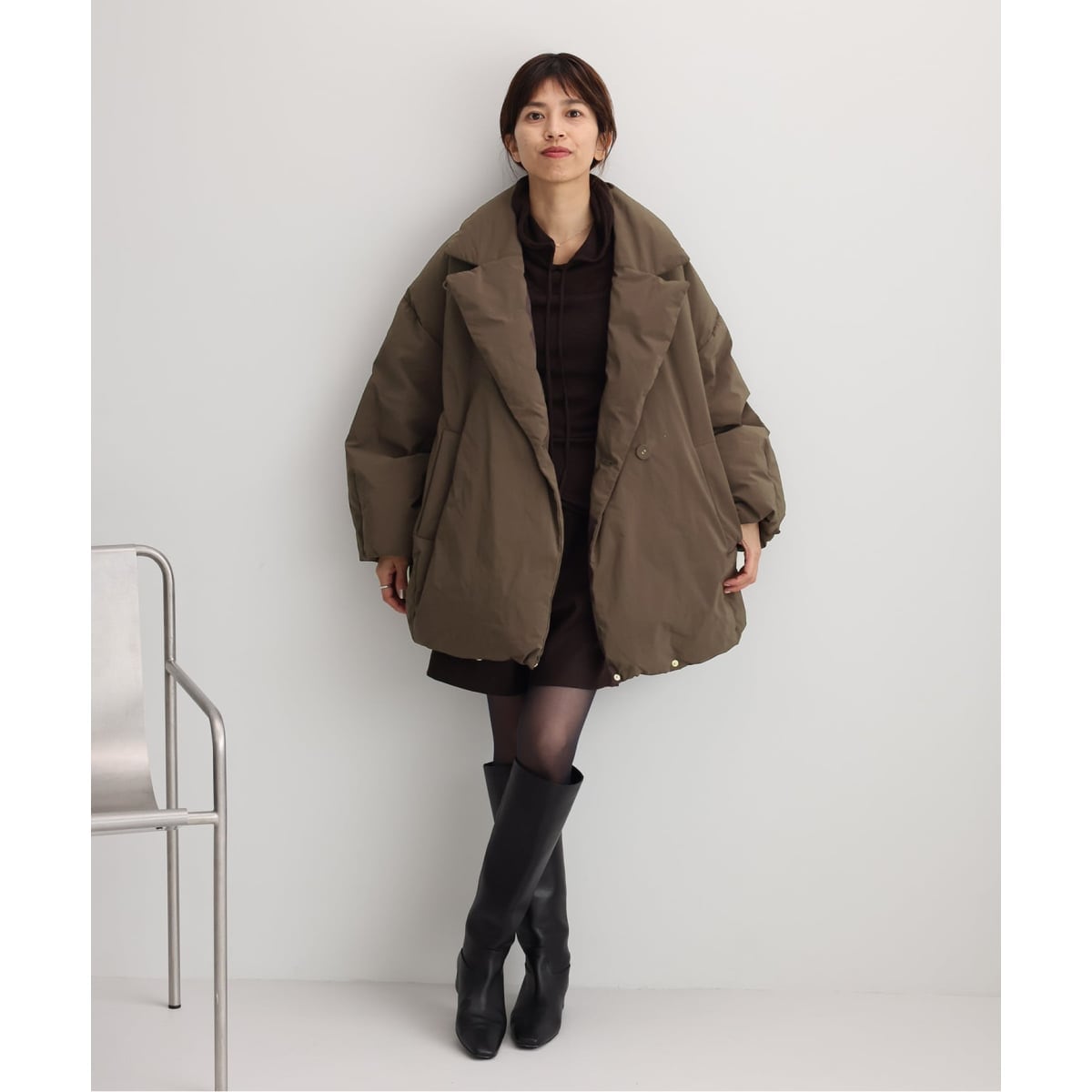 追加予約》ARTIROSA 撥水テイラーコクーンダウン | イエナ(IENA