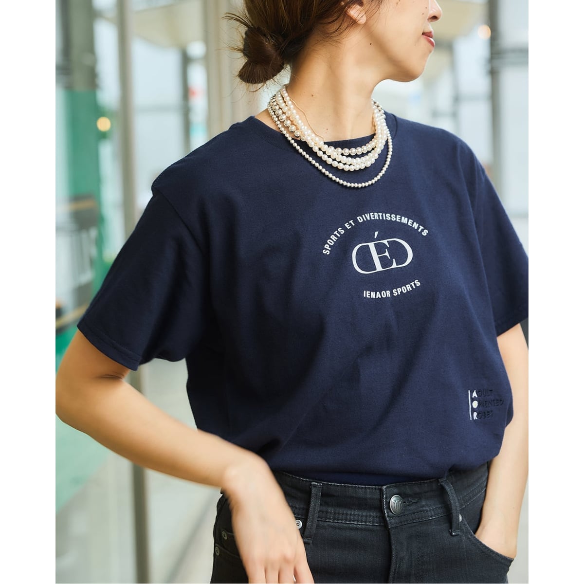 IENA A.P.C./アーペーセー 別注 ボーダーリンガーTシャツ　新品 A.P.C./アーペーセー 別注 ボーダーリンガーTシャツ（Tシャツ
