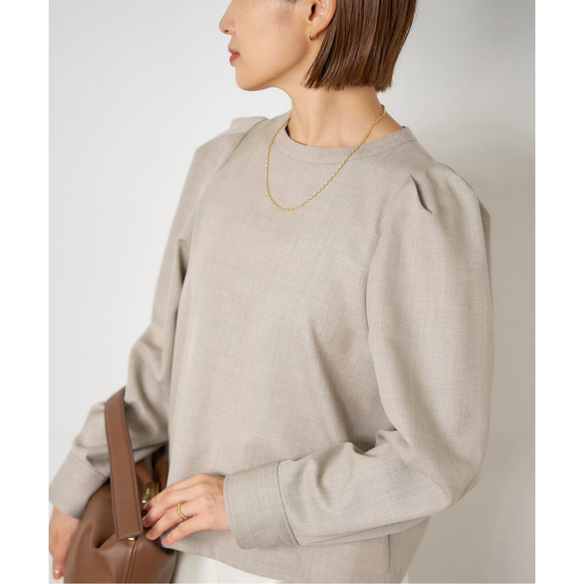 パフスリーブ半袖ブラウス | イエナ(IENA) | マルイウェブチャネル